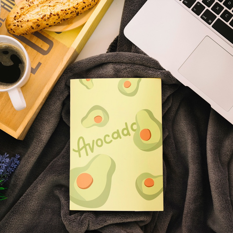Giấy bao tập hoạ tiết BÉ BƠ - AVOCADO siêu đáng yêu - Giấy bóng dày chất lượng, hình in rõ nét, màu sắc tươi tắn_thumbnail_3