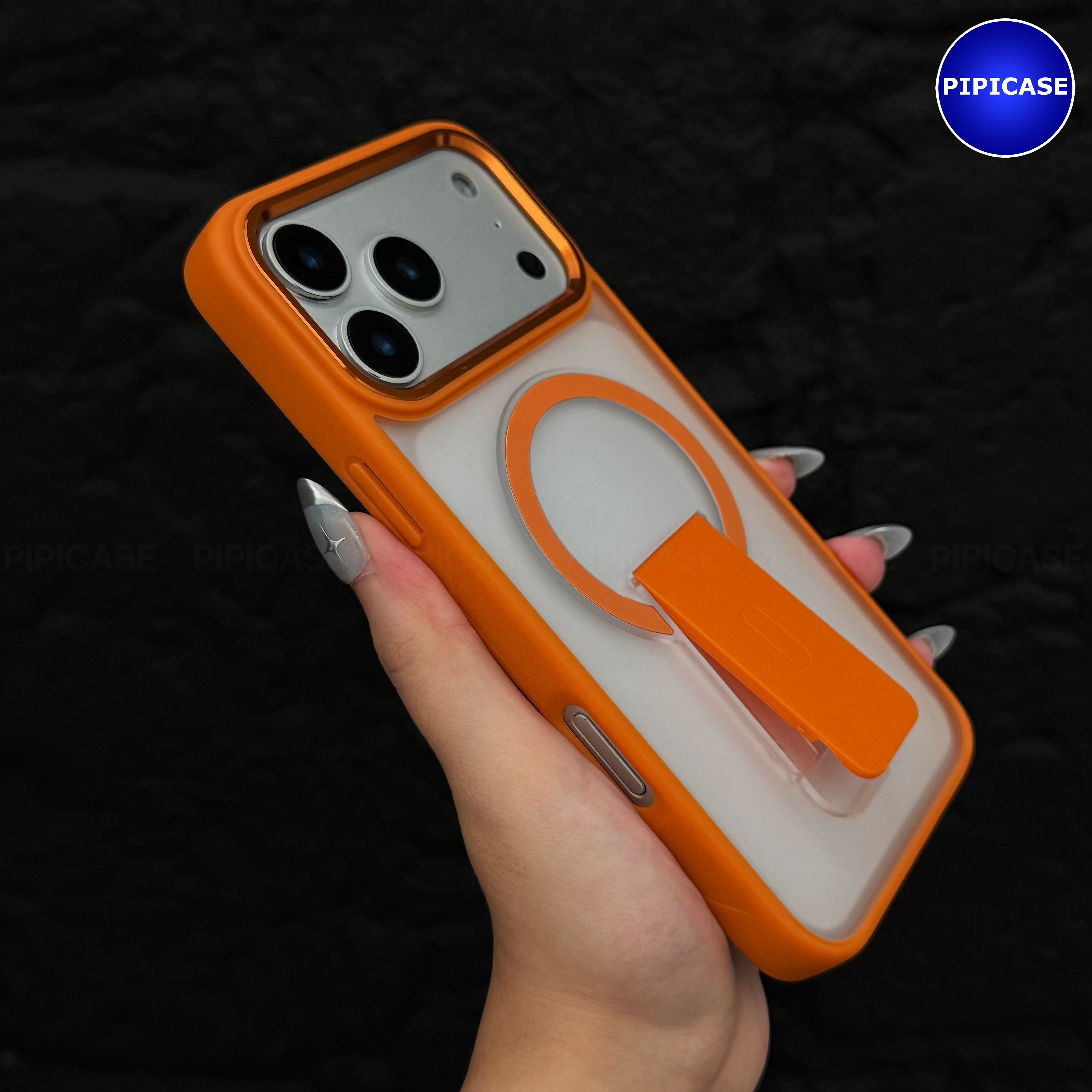 Ốp Lưng iPhone 17 Pro Max - Quin - Cam_thumbnail_6