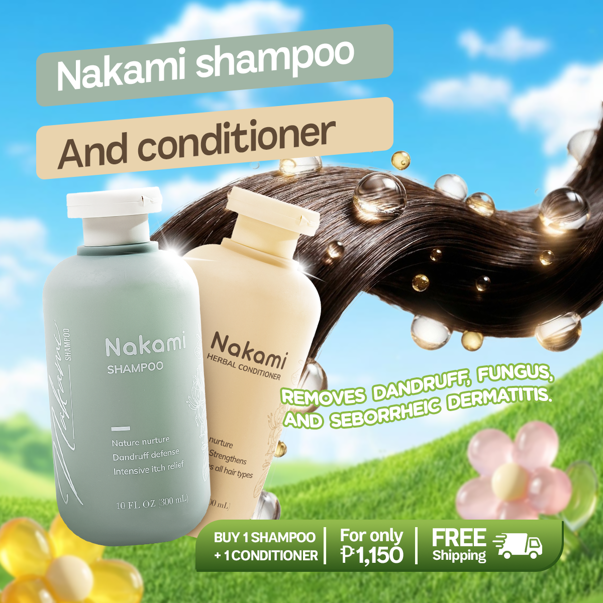 Buy 1 Shampoo + 1 Conditioner (Free Shipping)_thumbnail_2