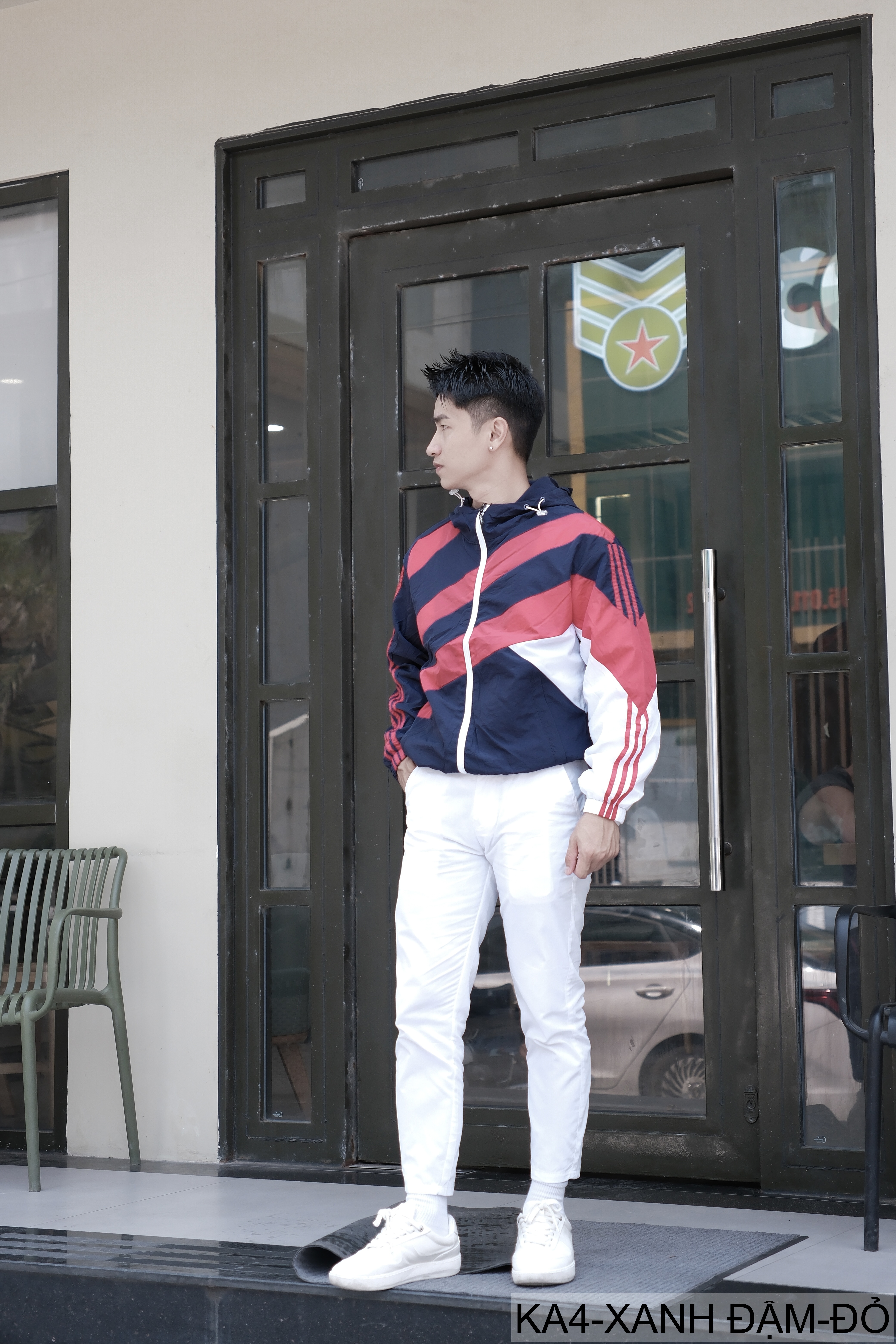 KA4 - Áo khoác nam có mũ phối màu năng động, chống nắng thoáng khí mùa xuân thu_thumbnail_3