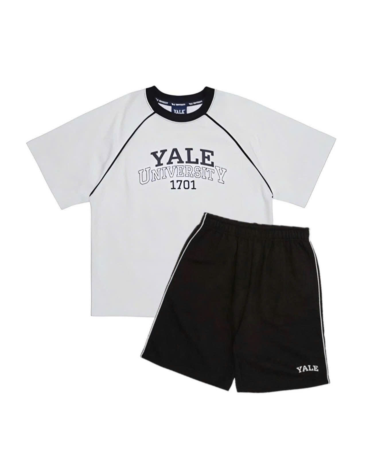 Set áo thun phối viền + quần bé_thumbnail_2