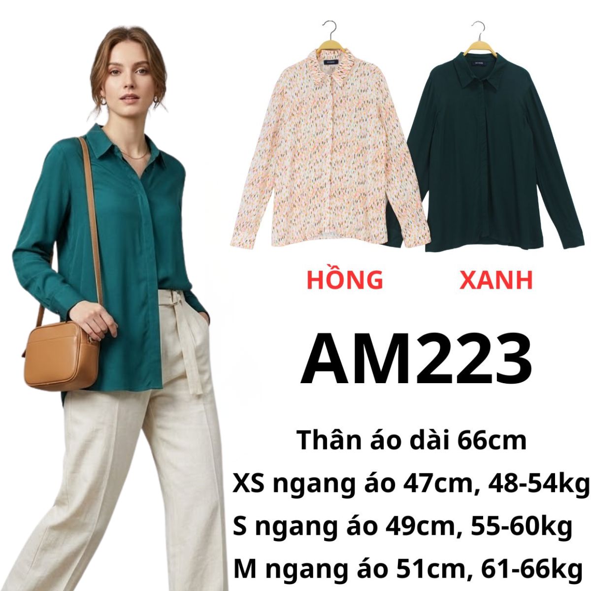 AM223- Áo sơ mi
