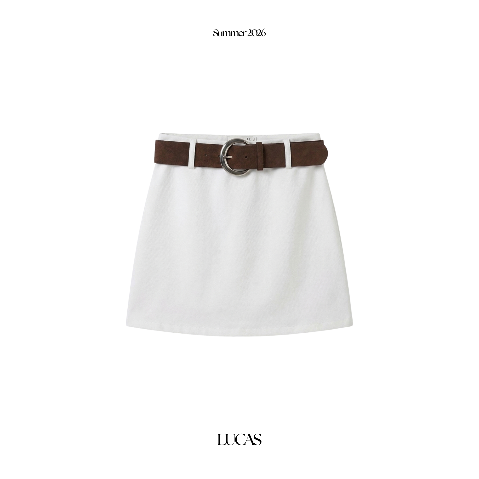 Chân váy dáng ngắn + belt da bản lớn mặt tròn 8355_thumbnail_3