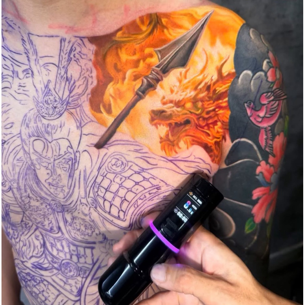 Máy xăm Pepax Leve H3 Wireless Pen Machine (Stroke 4.2mm) - Đập Hộp 🗃️_thumbnail_7