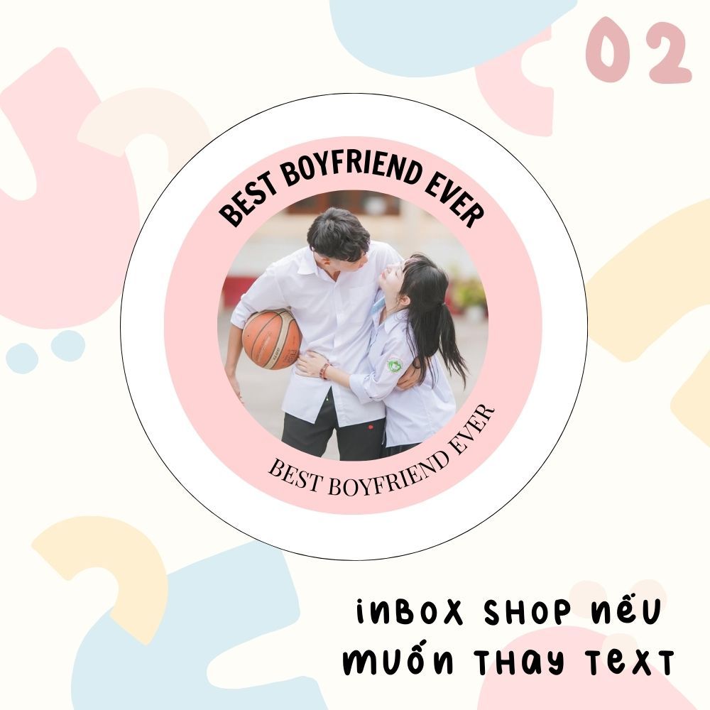 [TẶNG HỘP GÓI]_ HUY CHƯƠNG TÌNH YÊU in ảnh theo yêu cầu, tặng bạn trai/bạn gái/người yêu ngày kỷ niệm, sinh nhật_thumbnail_1