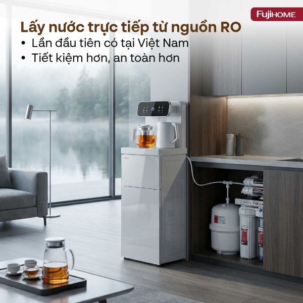 Cây nước nóng lạnh kết hợp bàn pha trà, cafe TB237N_thumbnail_7