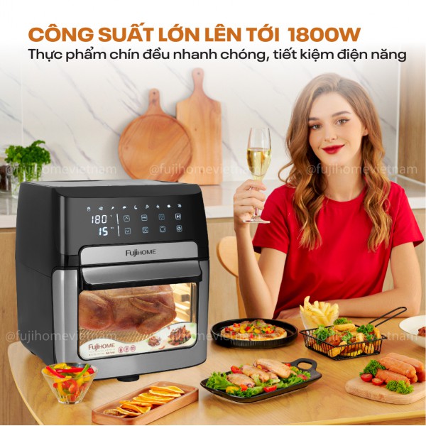 Nồi chiên không dầu Fujihome AA12DB 12Lít -  Dung tích 12L_thumbnail_4