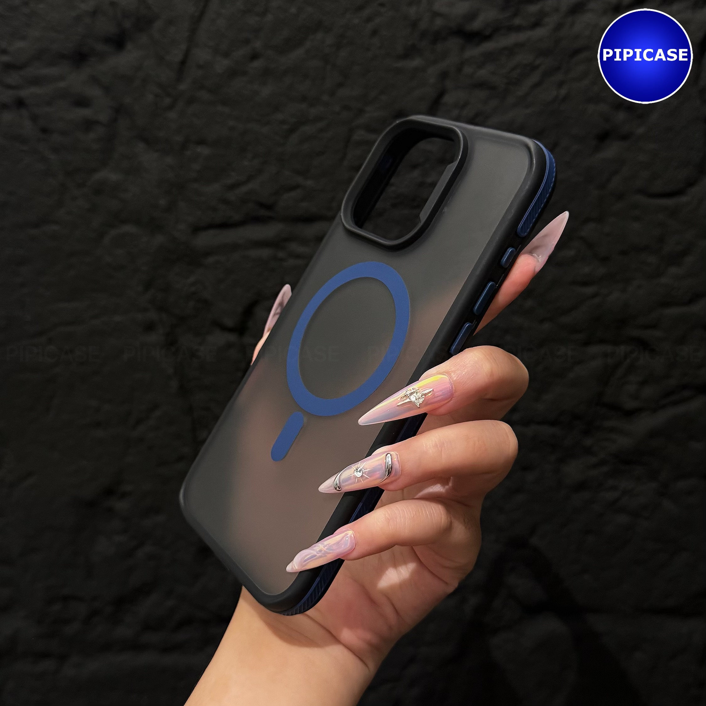 Ốp Lưng iPhone 15 Pro Max - Map - Xanh Dương_thumbnail_4