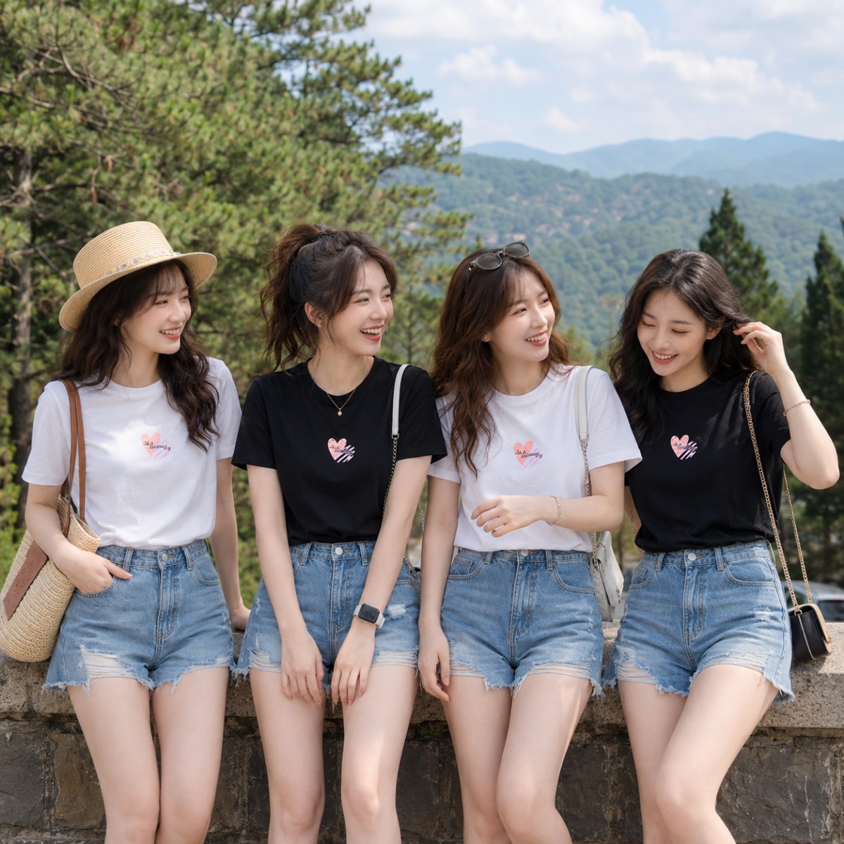 [Form vừa] Áo phông nữ dáng vừa hình trái tim - Loza VT8468_thumbnail_6