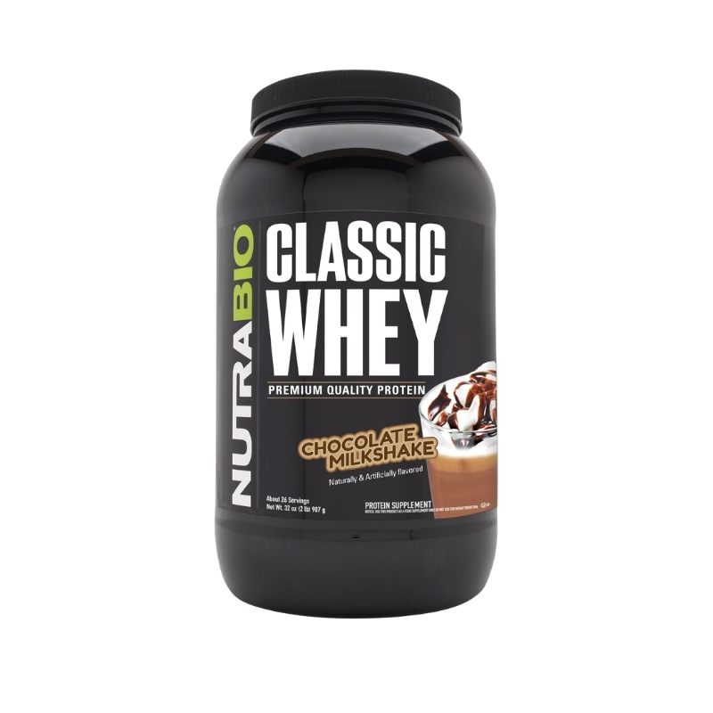 NutraBio Classic Whey Protein, 2 Lbs