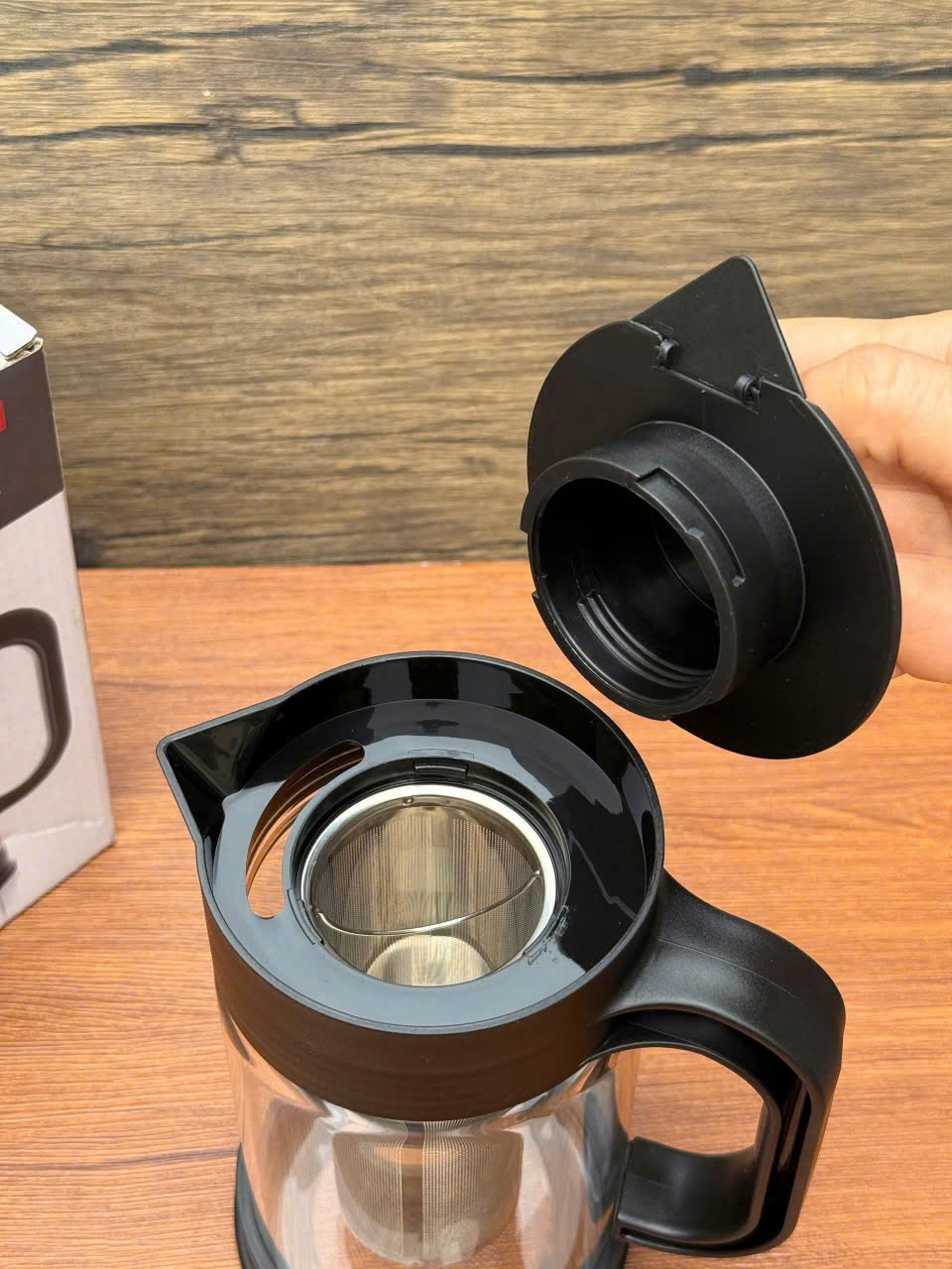 Bình Thủy Tinh Lõi Lọc Inox Momiji 900ml_thumbnail_7