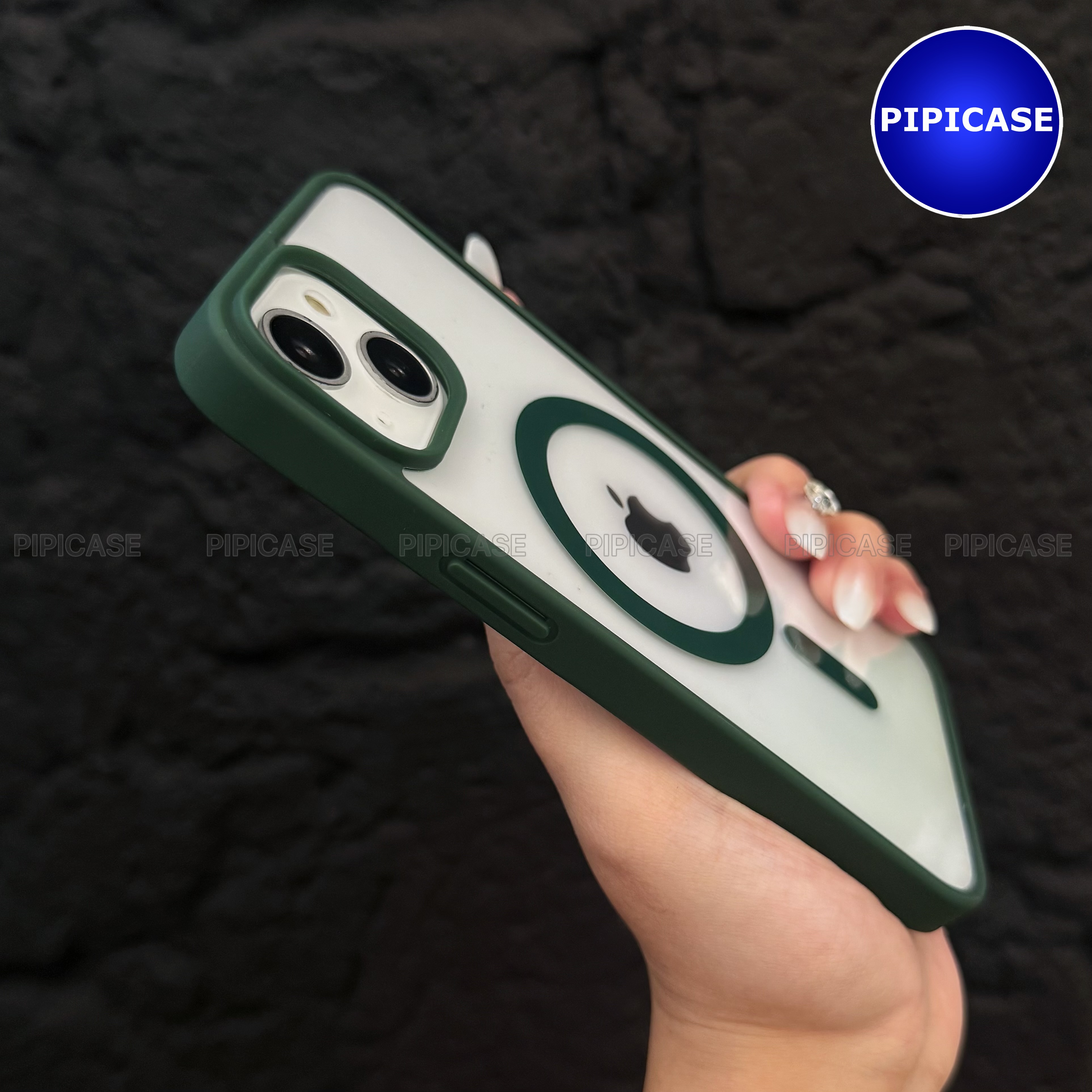 Ốp Lưng iPhone 15 Plus - Chic - Xanh Lá_thumbnail_12