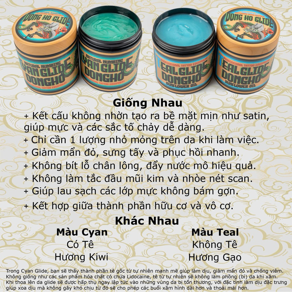 Đông Hồ CYAN & TEAL Glide (HSD: 2028)