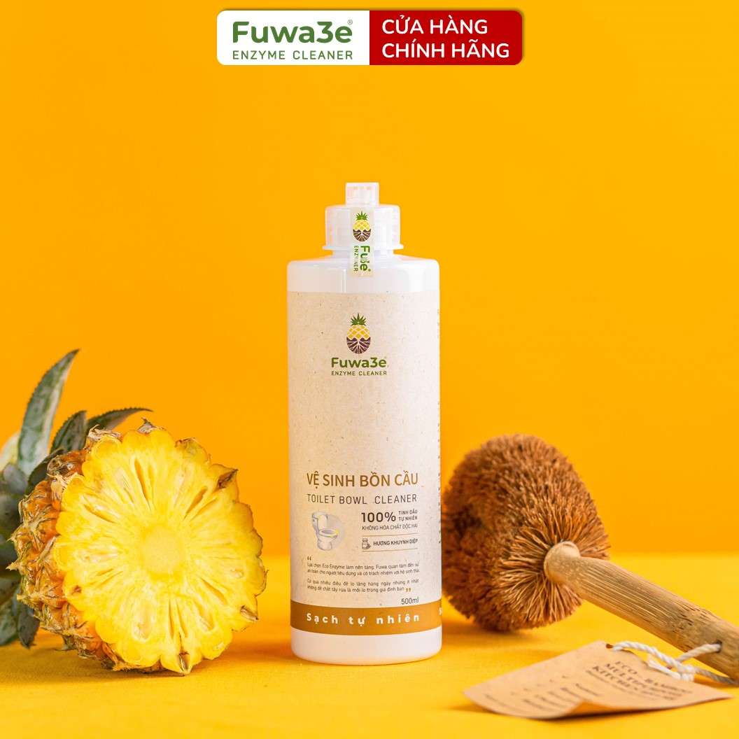Nước tẩy bồn cầu Fuwa3e hữu cơ khuynh diệp 500ml