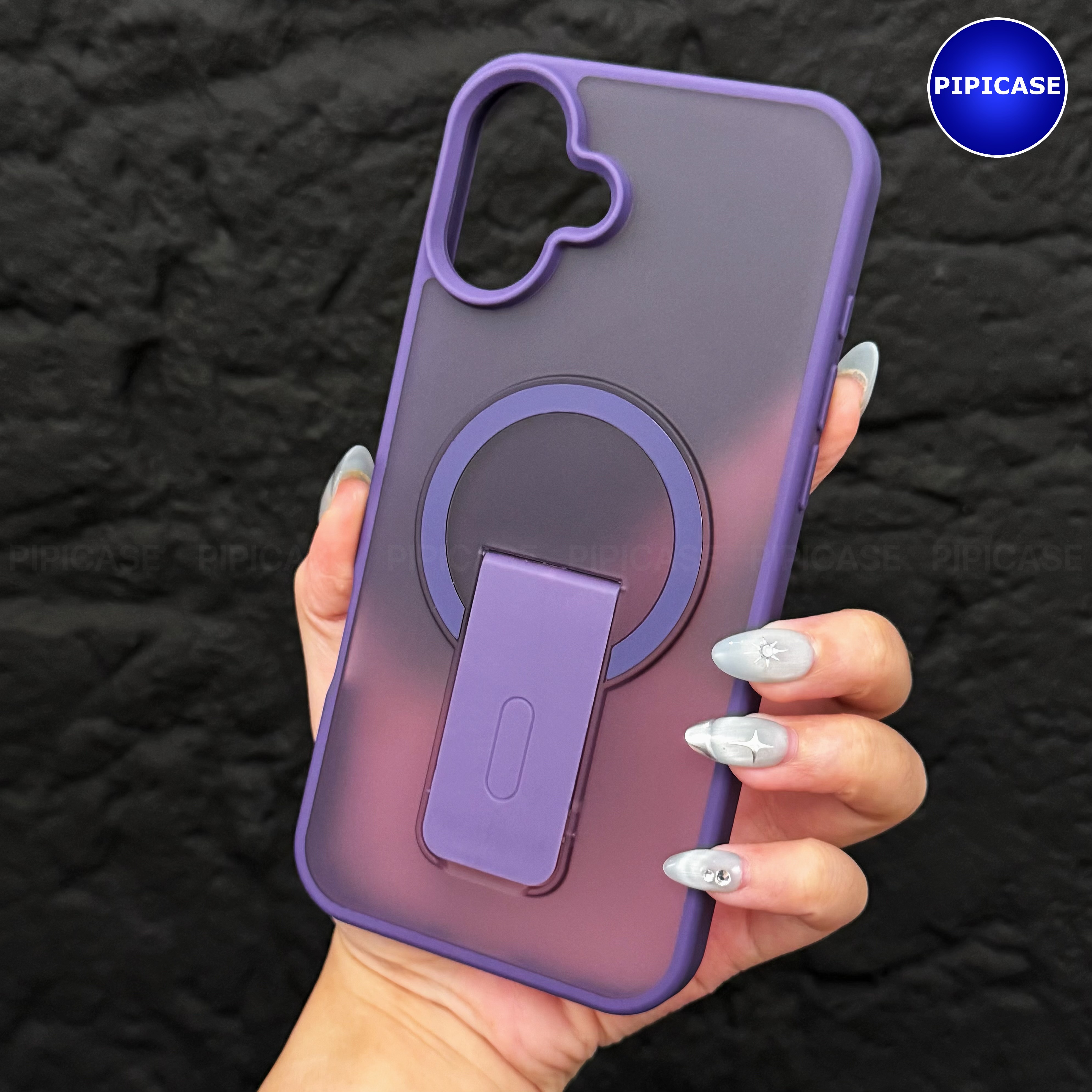 Ốp Lưng iPhone 16 Plus - Quin - Tím Đậm_thumbnail_3