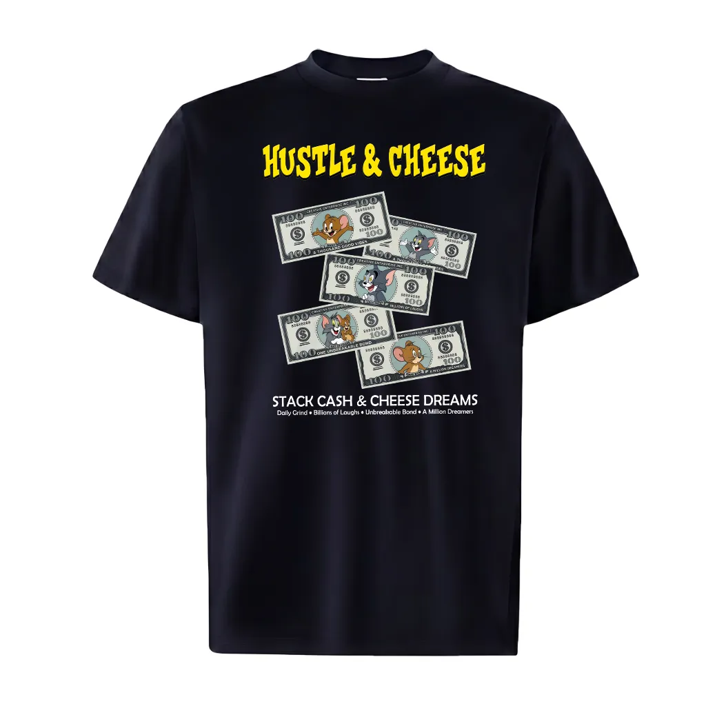 Áo thun nam form oversize local brand Hustle and Cheese TeePrint 3757_thumbnail_11