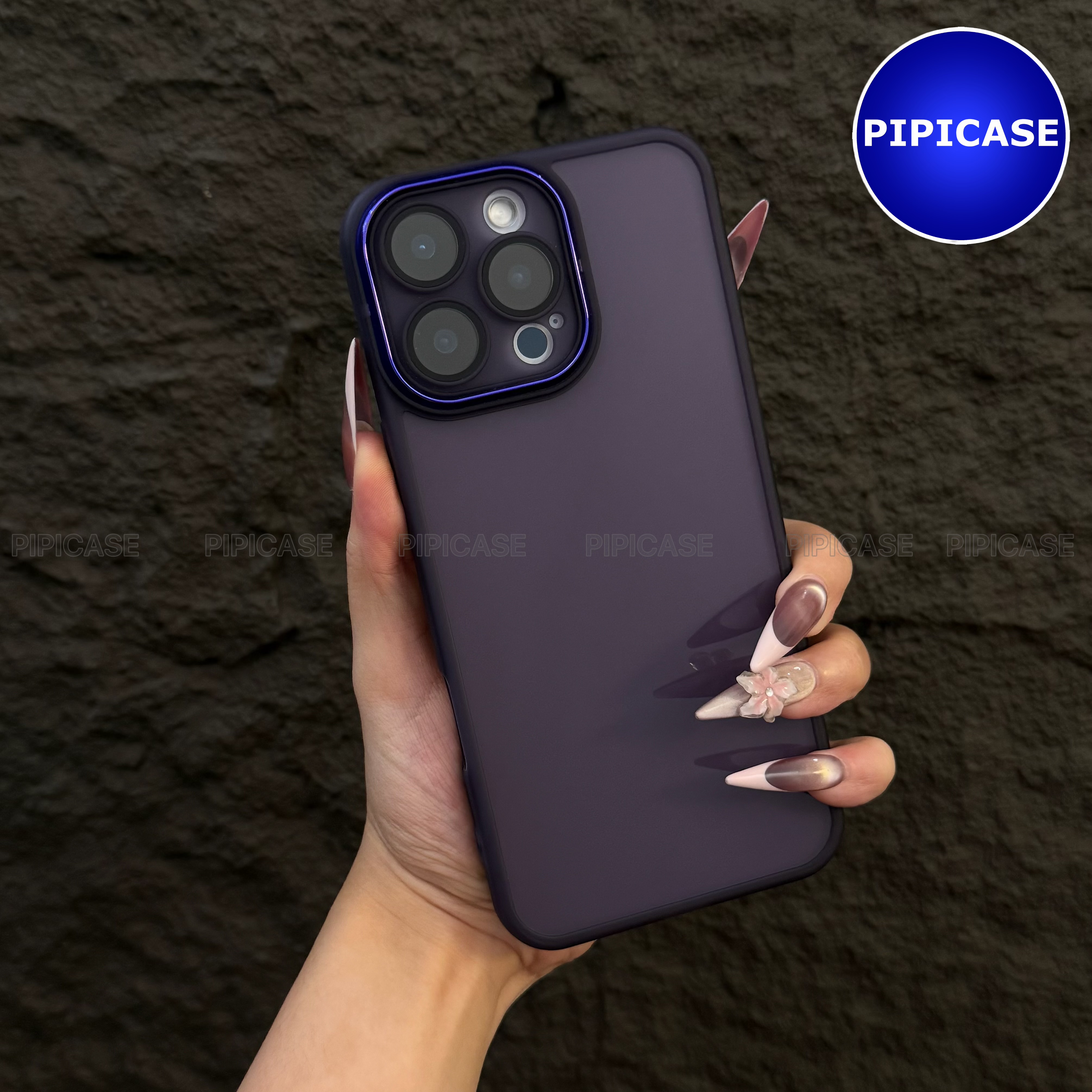 Ốp Lưng iPhone 15 Pro Max - Yummy - Tím