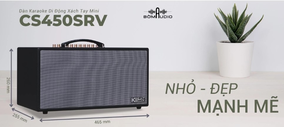 Đánh giá chi tiết loa karaoke di động Acnos CS450SRV