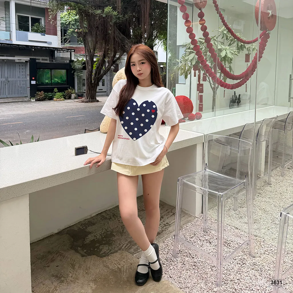 Áo thun boxy nữ phong cách đáng yêu dễ thương Miucho 3631_thumbnail_2