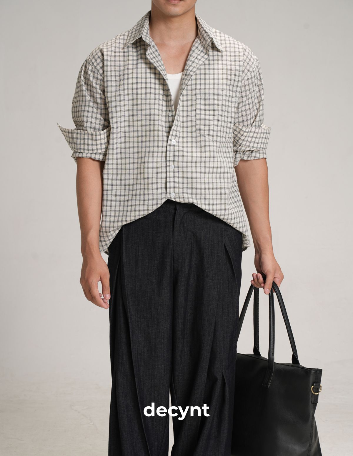 decynt Shirt 02 - Áo sơ mi caro dài tay chất liệu xốp_thumbnail_11