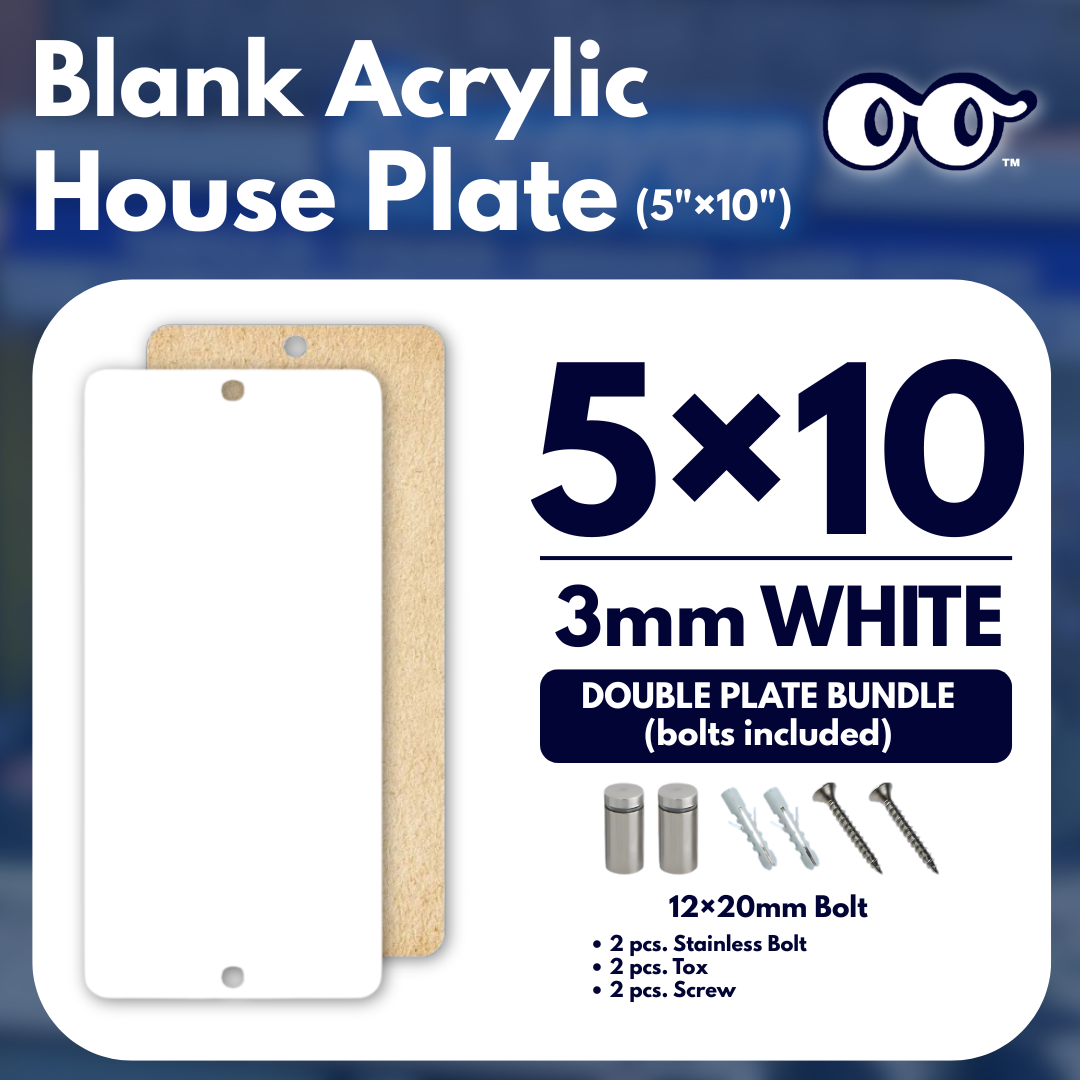 5×10 — Blank Acrylic House Plate_thumbnail_8