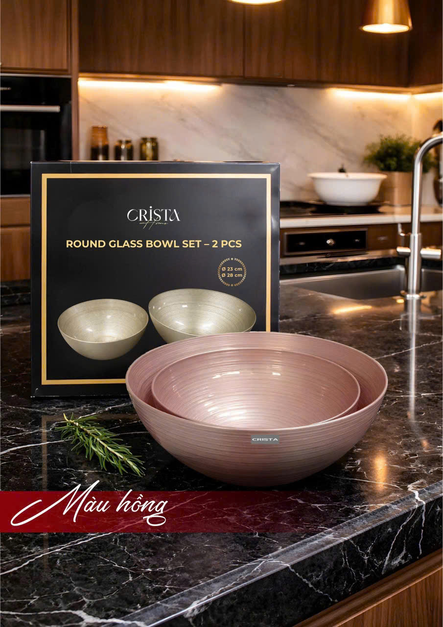 Bộ 2 bát thủy tinh CRISTA HOME tròn 4.5 & 2.2L, 60228_thumbnail_7