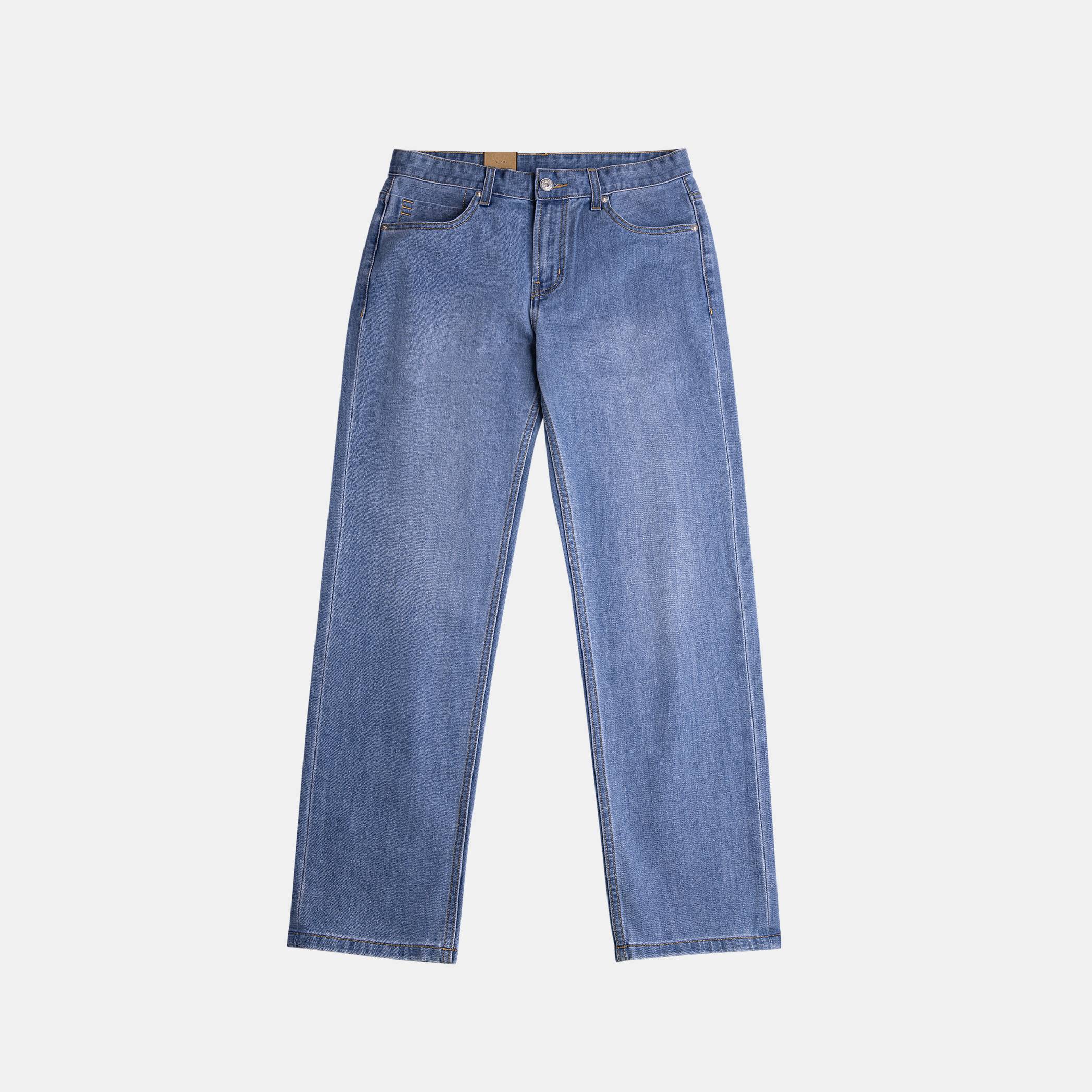 Quần Jeans Nam Cao Cấp J13 - Form Slim Straight - KaKa Fashion_thumbnail_0