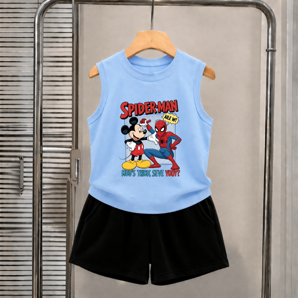 Set bộ ba lỗ bé trai hình 