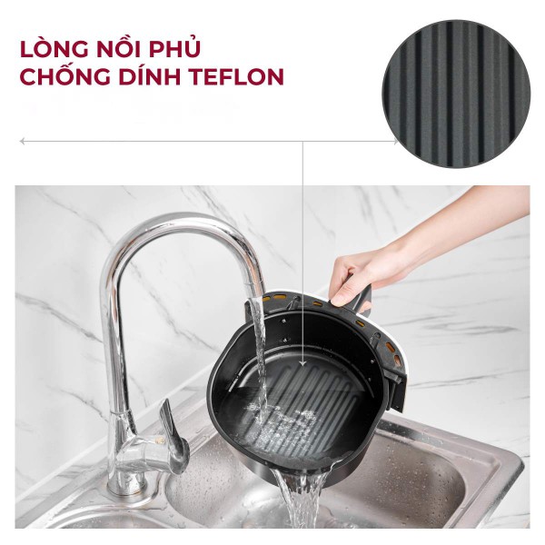Nồi chiên không dầu mini Fujihome A3 A/B( 3,2lit)_thumbnail_10