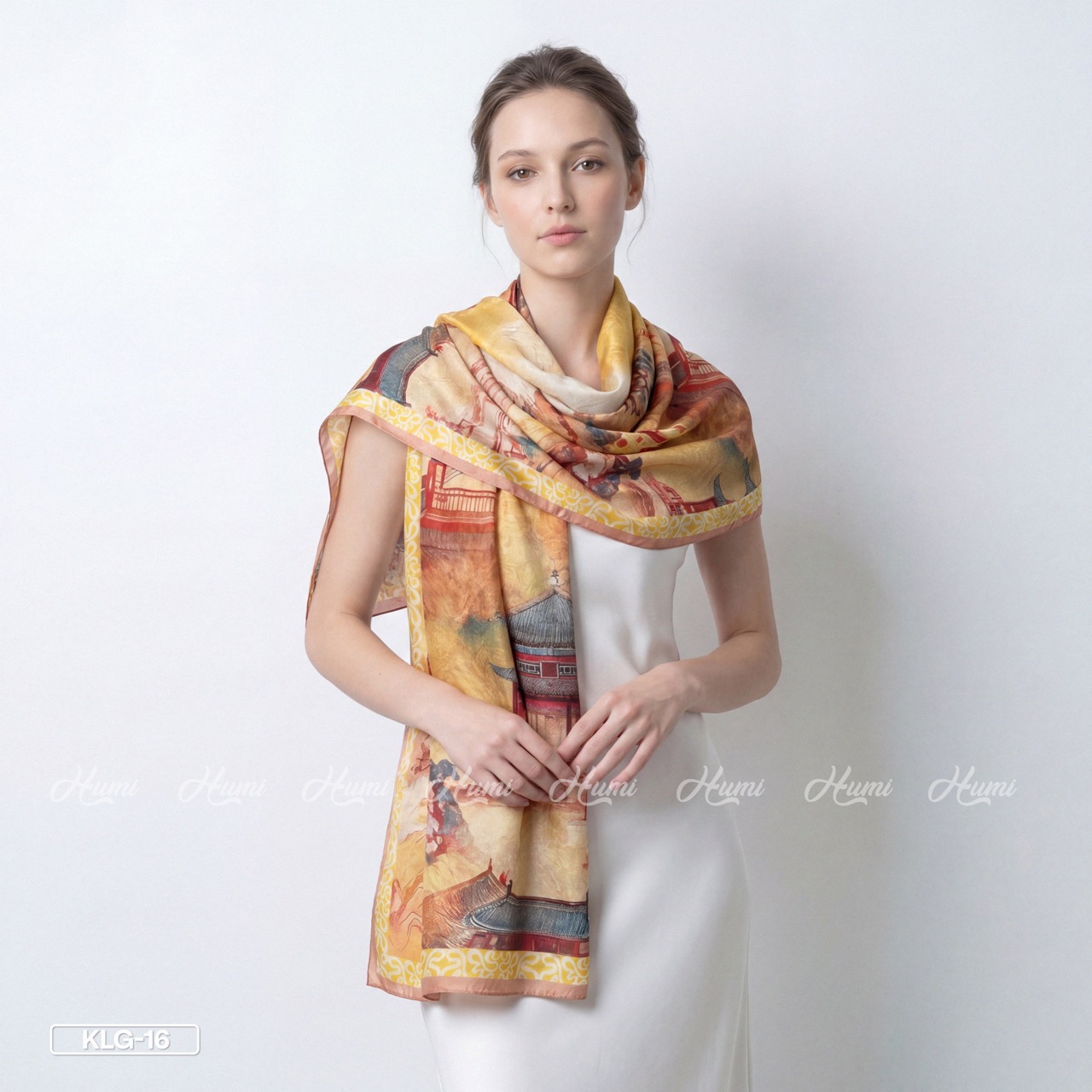 KHĂN LỤA GẤM CAO CẤP (KLG-16)