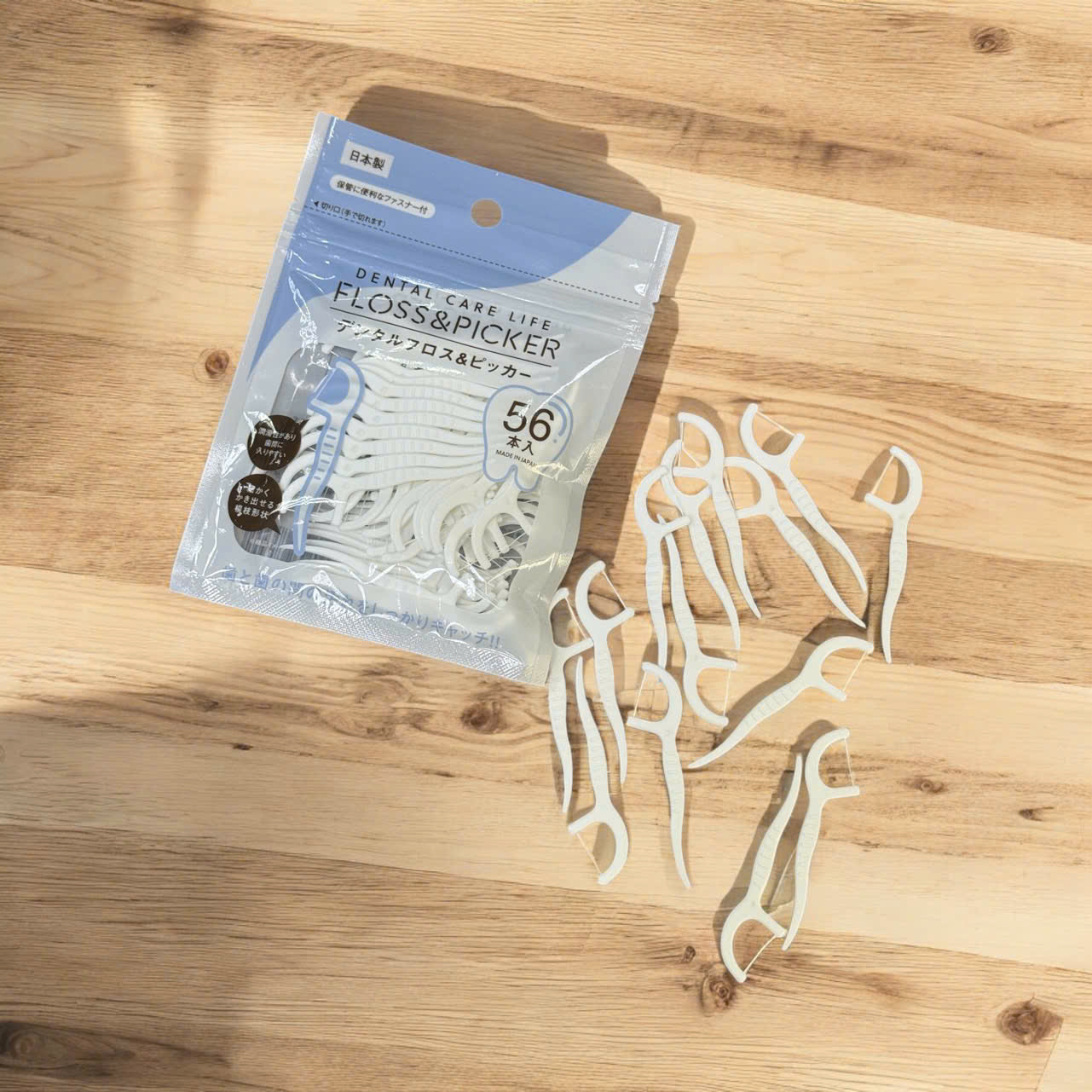 SET 2 Gói 56 Tăm Chỉ Nha Khoa Tagami_thumbnail_1