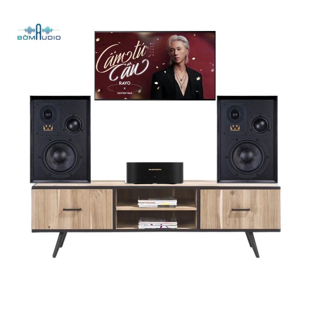 Combo Amply MARANTZ MODEL M1 + Loa Bookshelf WHARFEDALE SUPER DENTON – MAW1_thumbnail_1