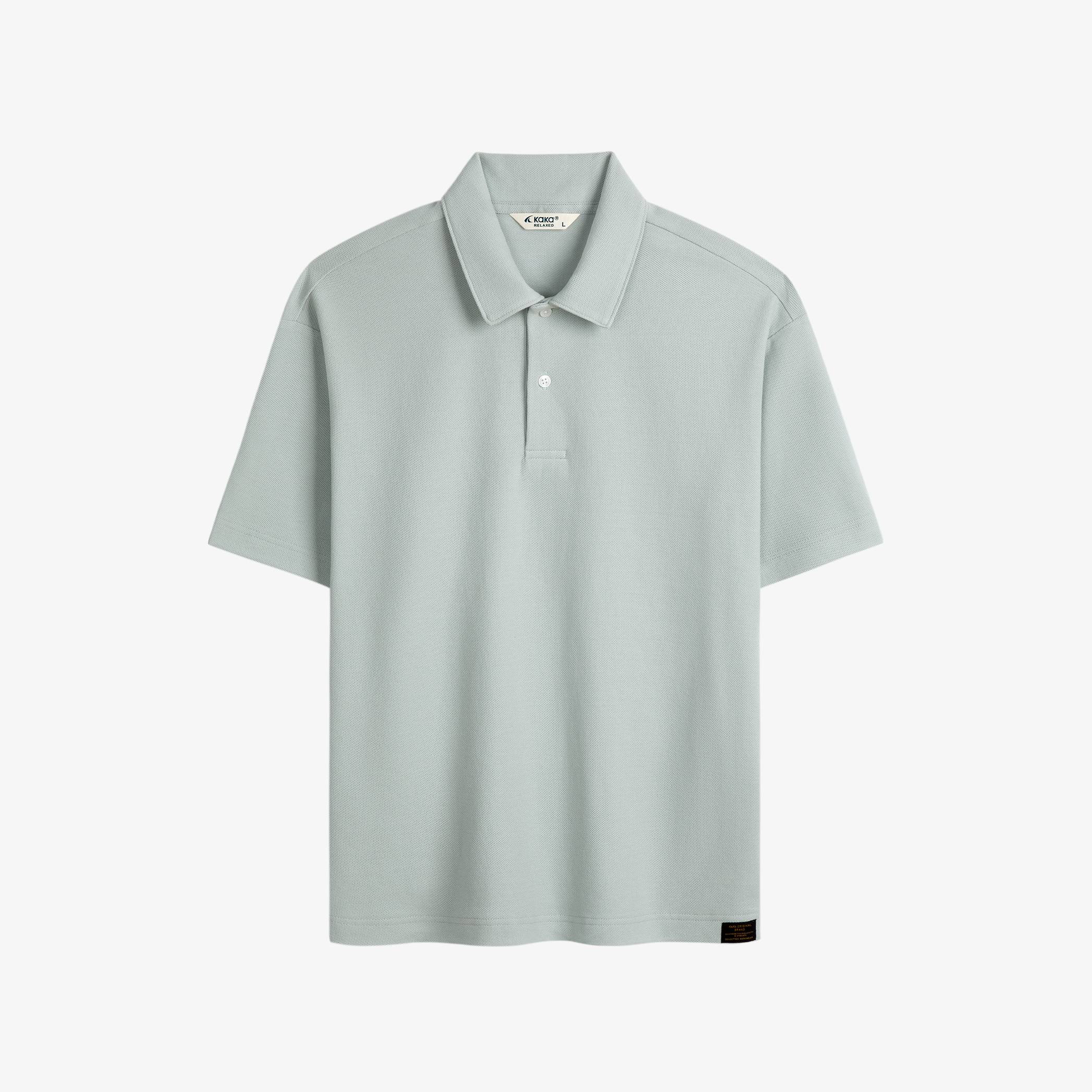 Áo Thun Polo Nam Trơn T50 - Vải Cotton - Form Relaxed_thumbnail_5