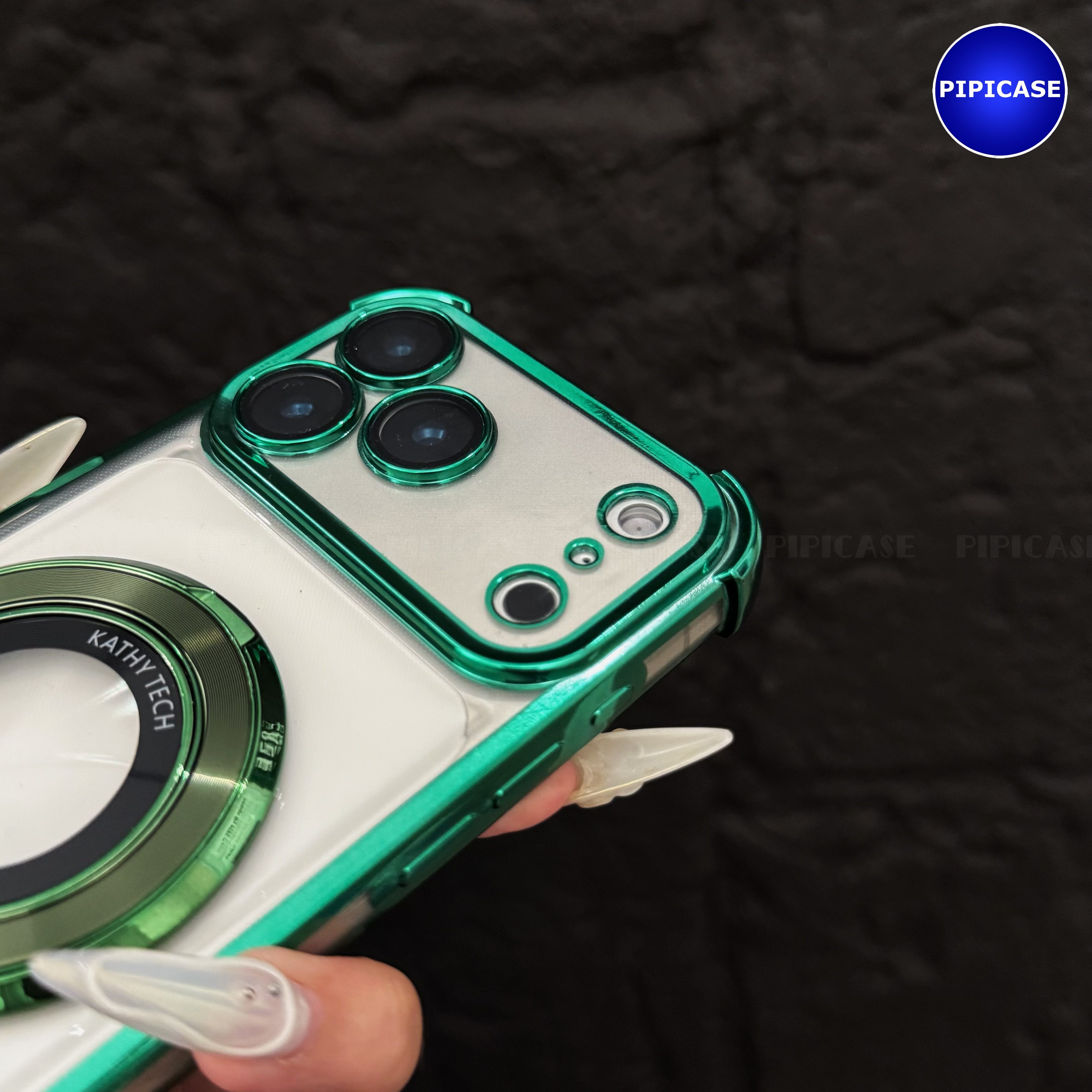 Ốp Lưng iPhone 17 Pro - Ven - Xanh Lá_thumbnail_15