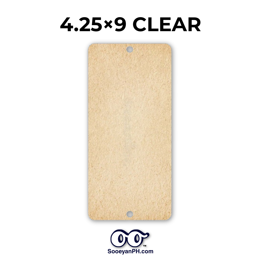 4.25×9 — Blank Acrylic House Plate_thumbnail_1
