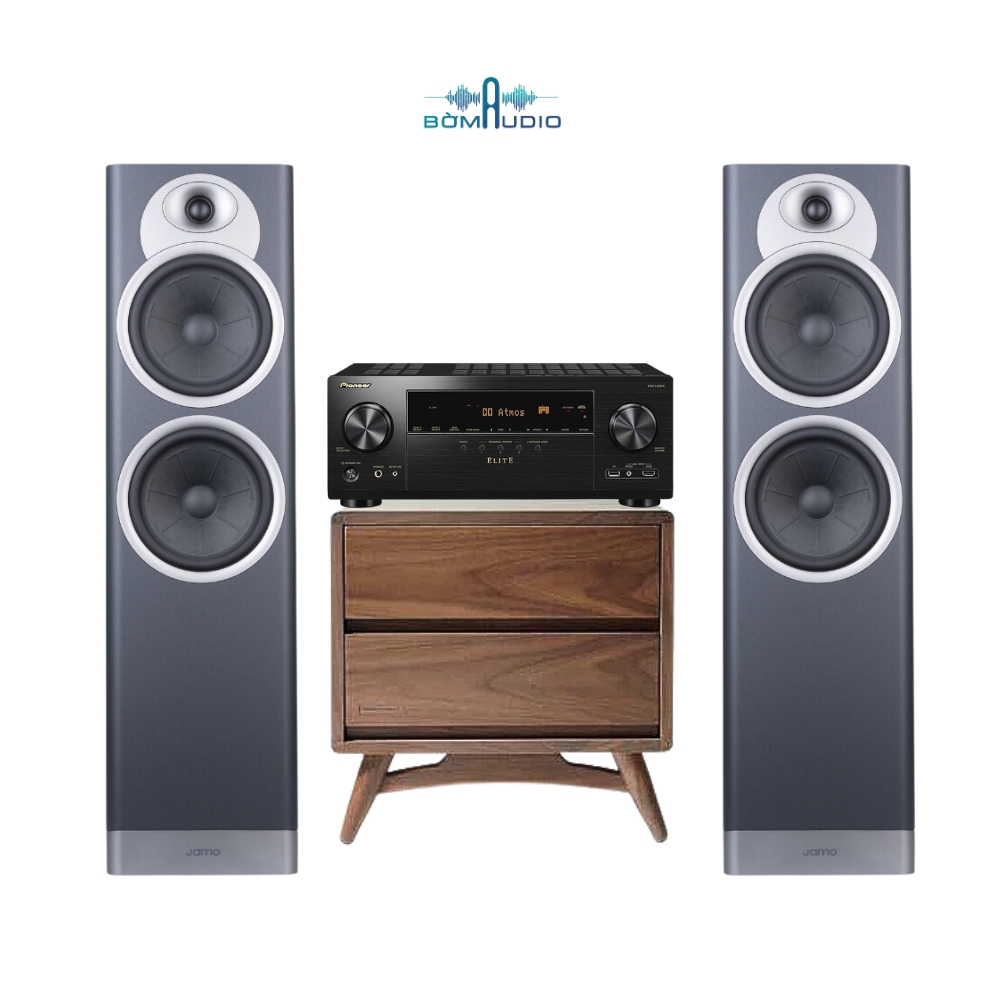 Combo Amply PIONEER VSV-LX304 + Loa JAMO S7-27F - B108_thumbnail_1