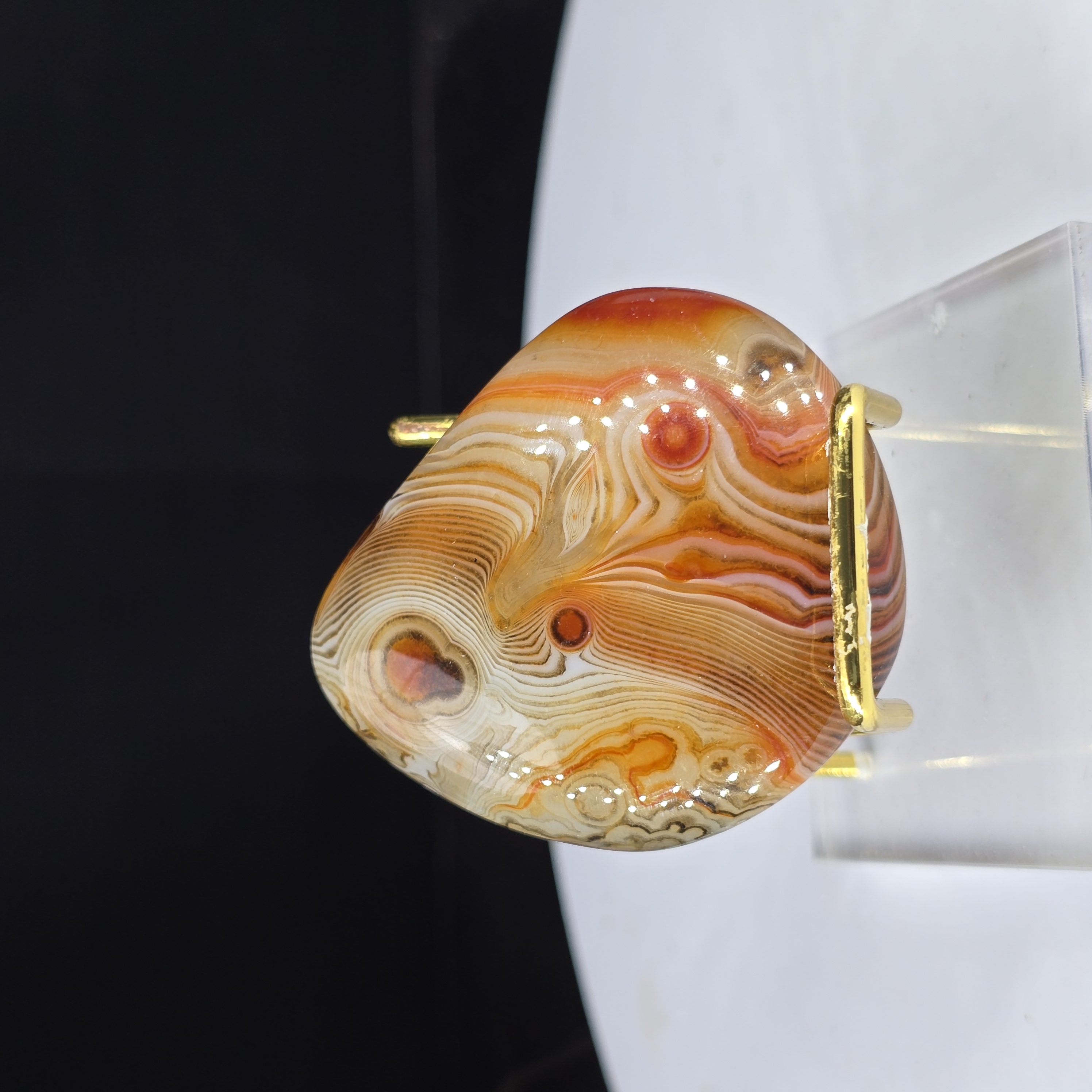 Sỏi Trang Trí Mã Não Sardonyx Lớn