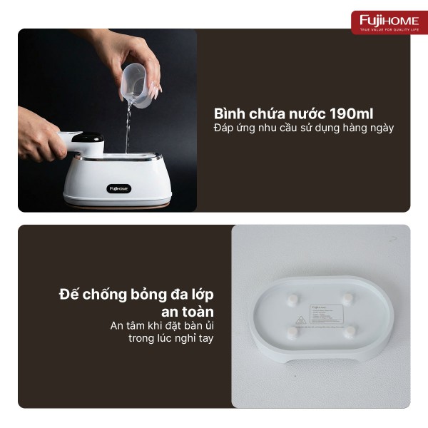 Bàn là hơi nước cầm tay gấp gọn Fujihome SI200CW ( điều chỉnh được lượng hơi nước )_thumbnail_18