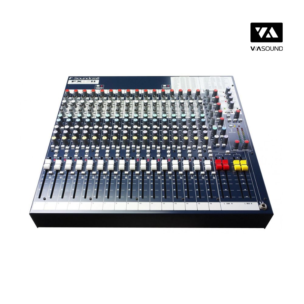 Bàn Mixer SOUNDCRAFT FX16ii