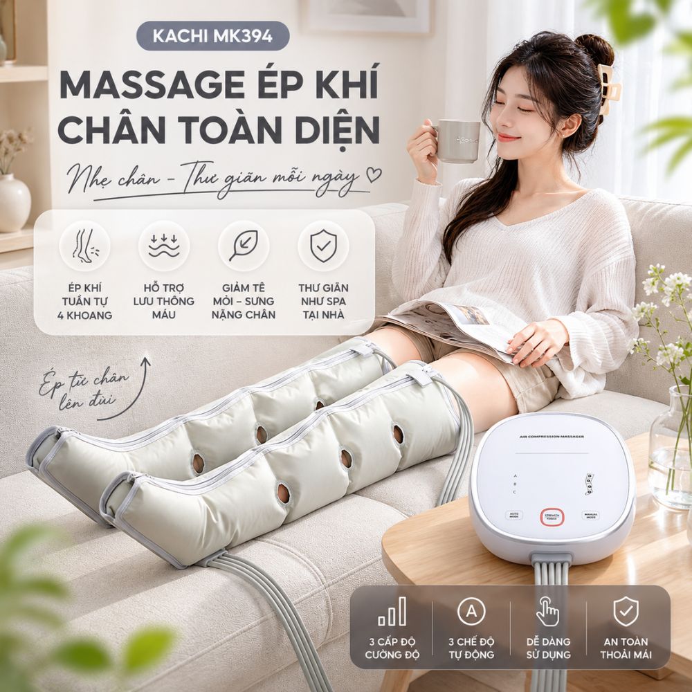 Máy nén ép trị liệu suy giãn tĩnh mạch chân Kachi MK394_thumbnail_12