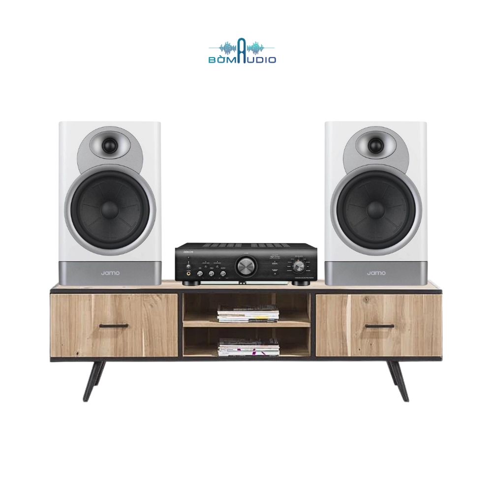 Combo Amply DENON PMA 600NE + Loa Cột JAMO S7-17B - B92_thumbnail_2