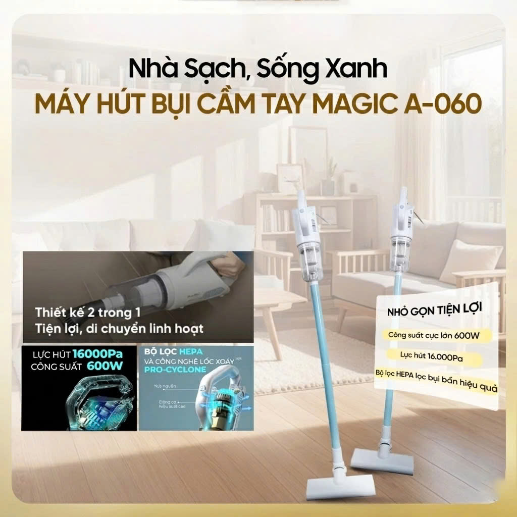 Máy Hút Bụi Cầm Tay Magic A-060_thumbnail_4