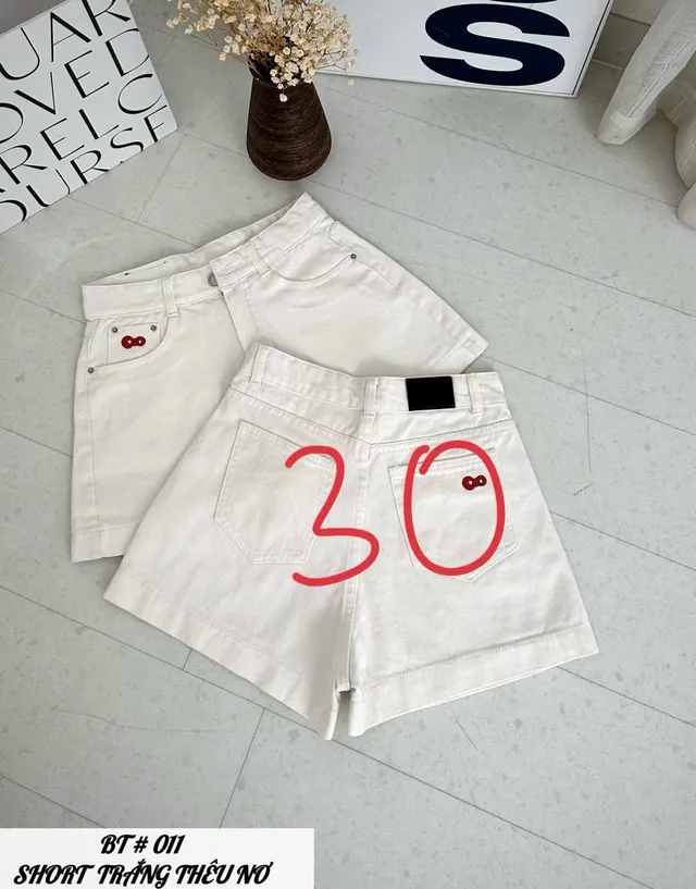 Short Jeans Nữ Ngắn 2 túi 1 túi nơ NT.011BT (C) (1451)_thumbnail_1