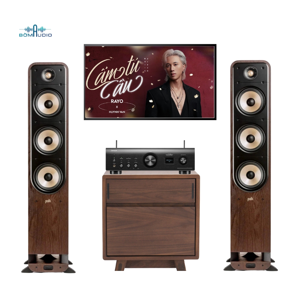 Combo Amply DENON PMA-900HNE + Loa POLK SIGNATURE ELITE ES60 – PD3