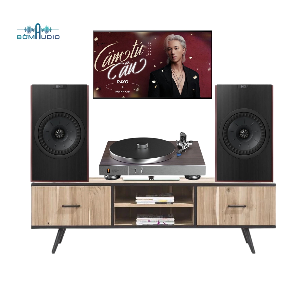 Combo Mâm Than JBL TT350 CLASSIC + Loa Bookshelf KEF CODA W – JK2_thumbnail_1