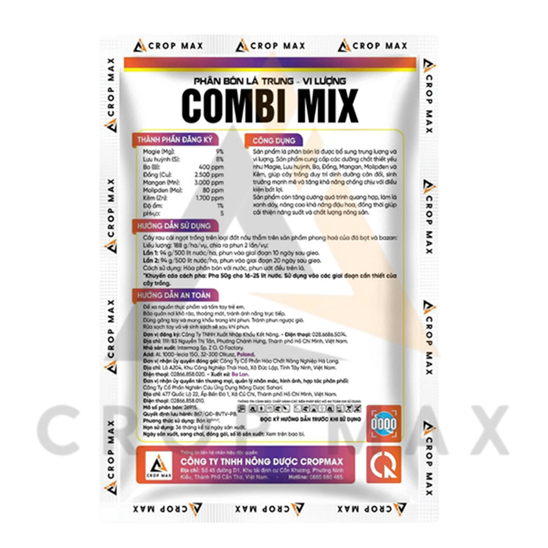COMBI CHALATE – Phân bón lá trung vi lượng tăng đề kháng, xanh lá, tăng năng suất_thumbnail_1