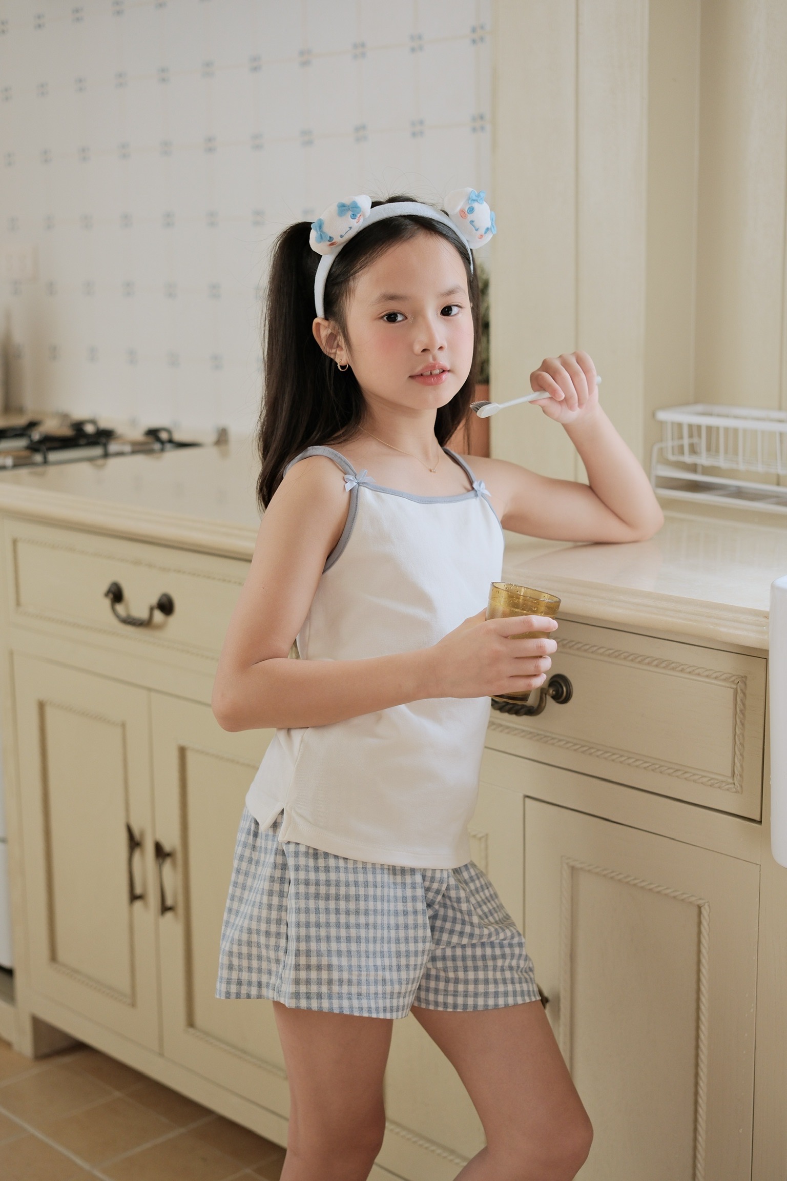 Little Bows Cotton Set '25 (Set Áo Hai Dây x Quần Caro)_thumbnail_5