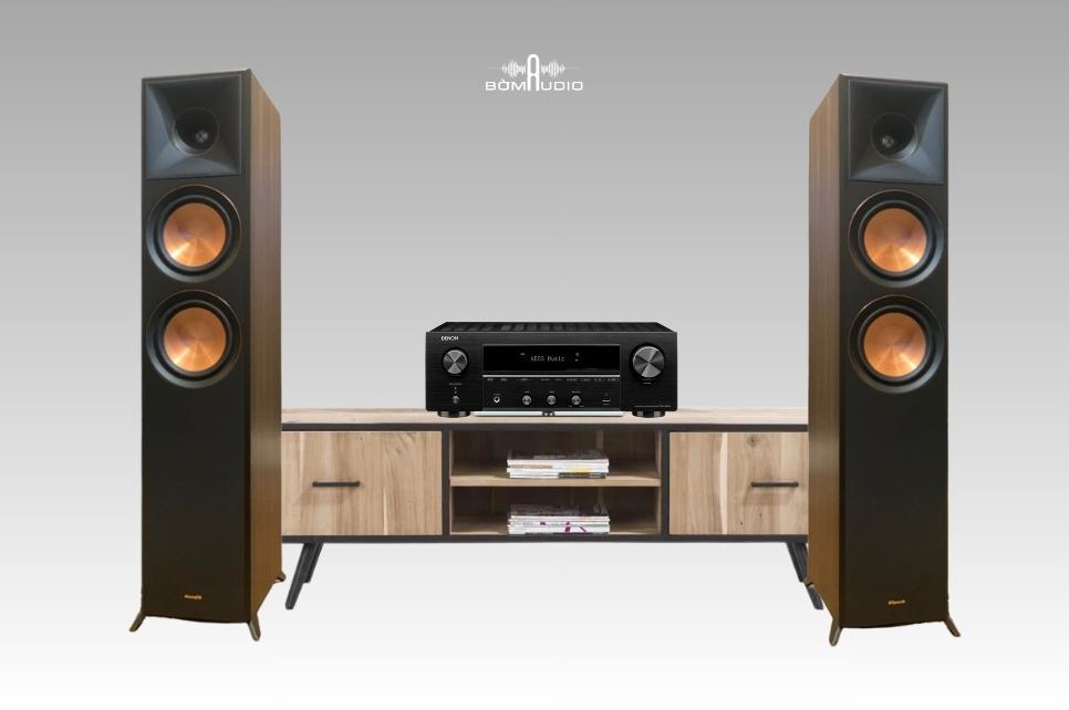 Combo Amply DENON DRA-800H + Loa KLIPSCH RP-5000F II - B106