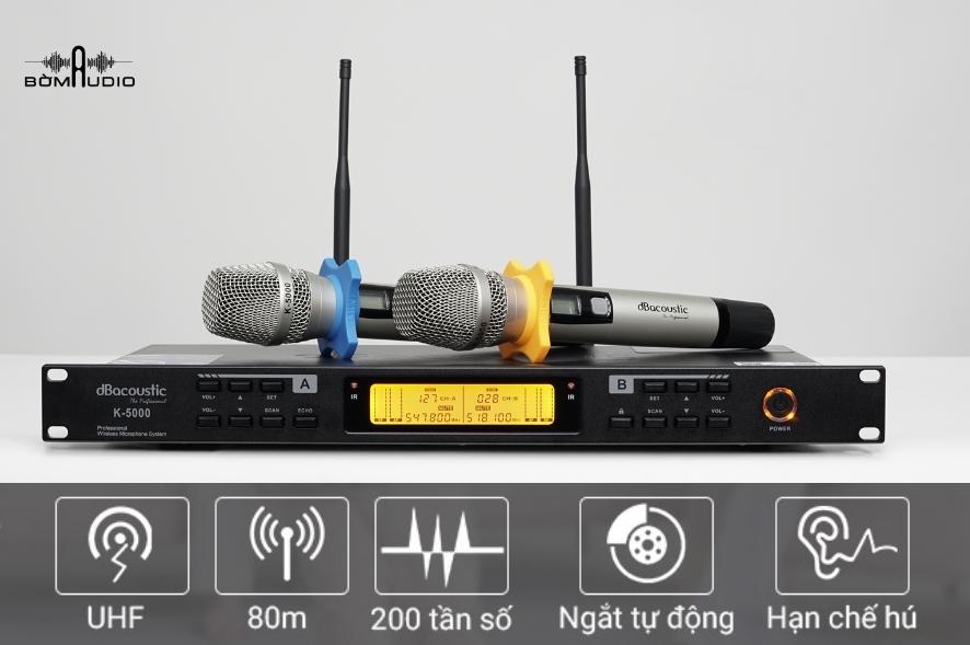 Đánh giá chi tiết micro karaoke Dbacoustic K5000