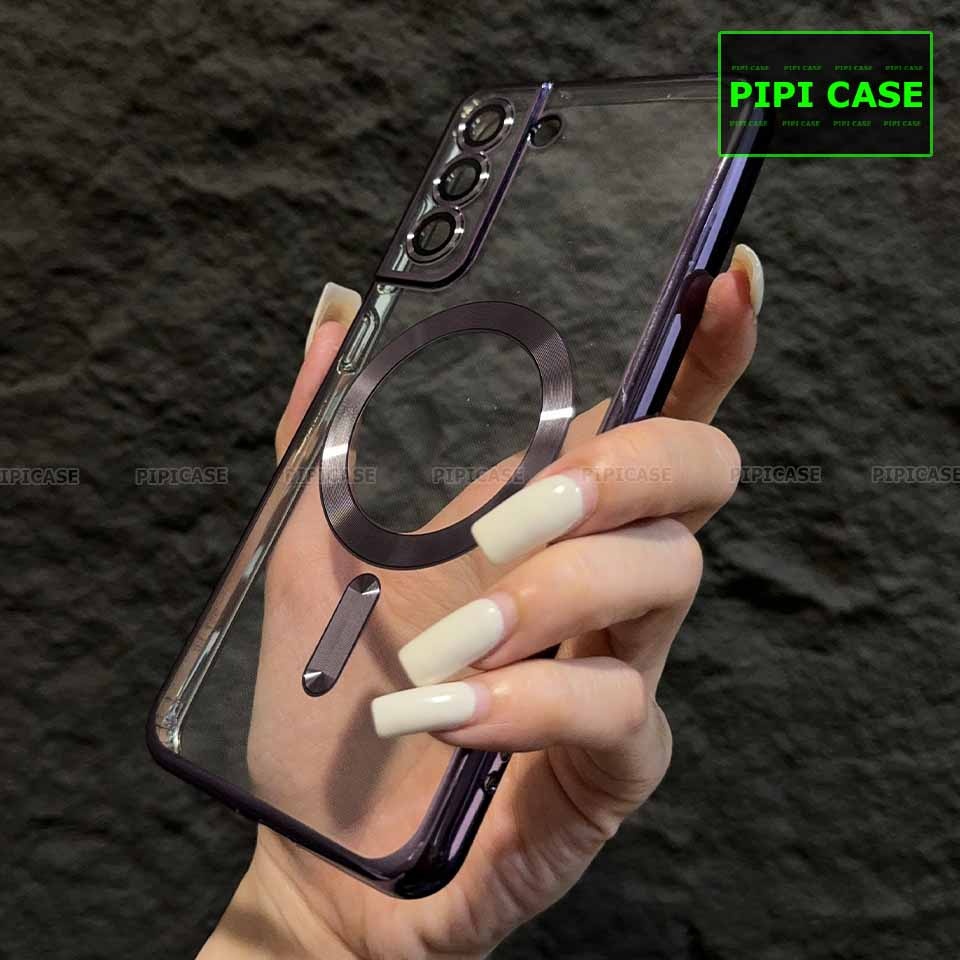 Ốp Lưng Samsung S21 FE 5G - Ticker - Tím